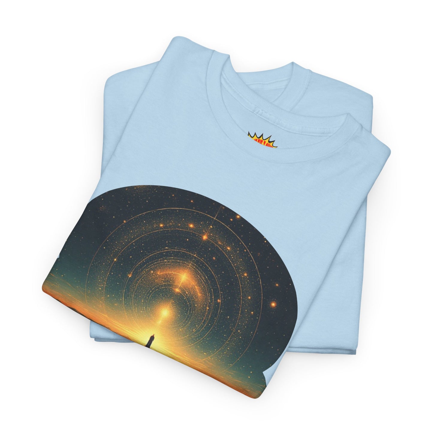 Cosmic Path Space Graphic Art Tee Shirt *Multiple Colors*