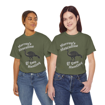 Murray's Mescaline & Emu Hunting Vintage Graphic T-Shirt S-3XL
