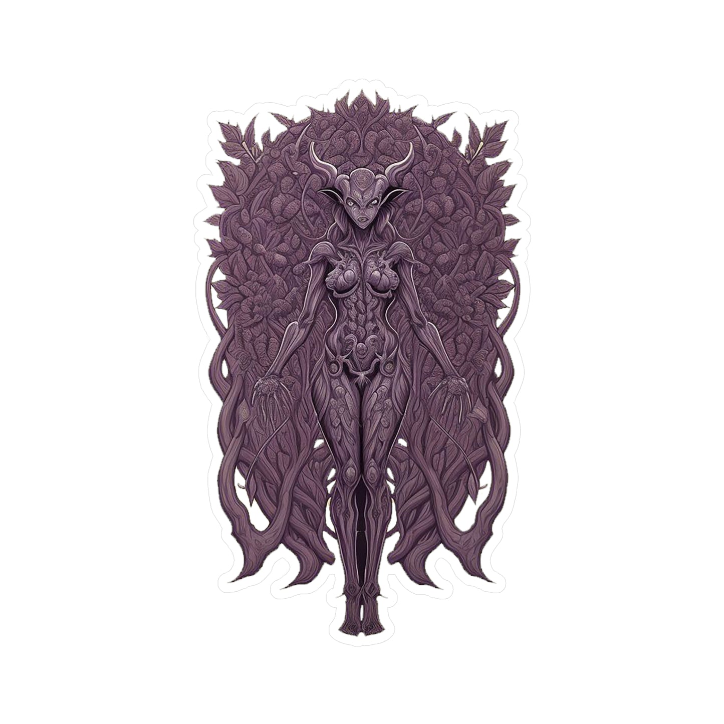 Succubus Dryad Durable Vinyl Decal Sticker