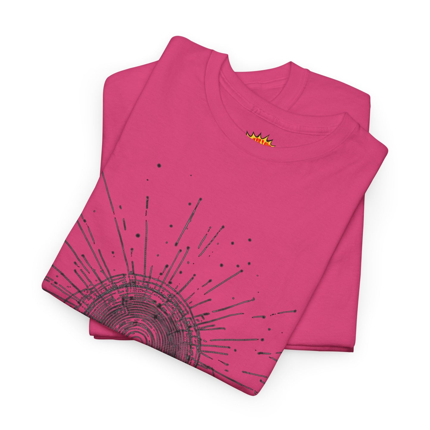 Circle Line Drawing Graphic Art Tee Shirt *Multiple Colors*