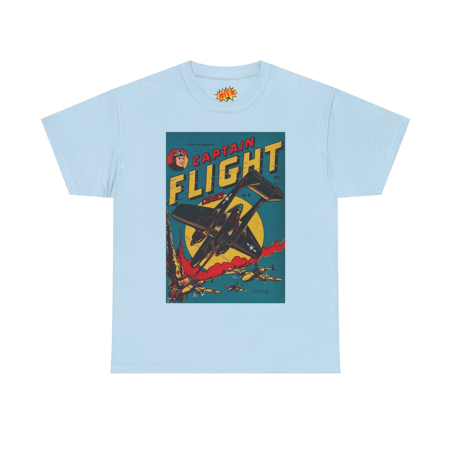 Captain Flight No. 9 Comic Tee Shirt *Multiple Colors*
