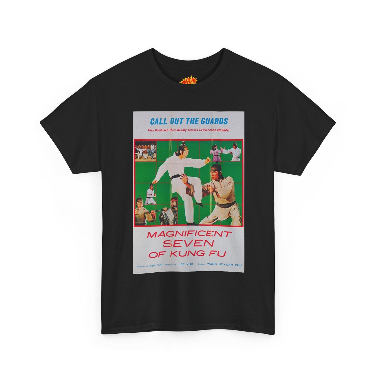 Magnificent Seven of Kung-Fu Movie Poster T-Shirt *Multiple Colors*