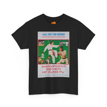 Magnificent Seven of Kung-Fu Movie Poster T-Shirt