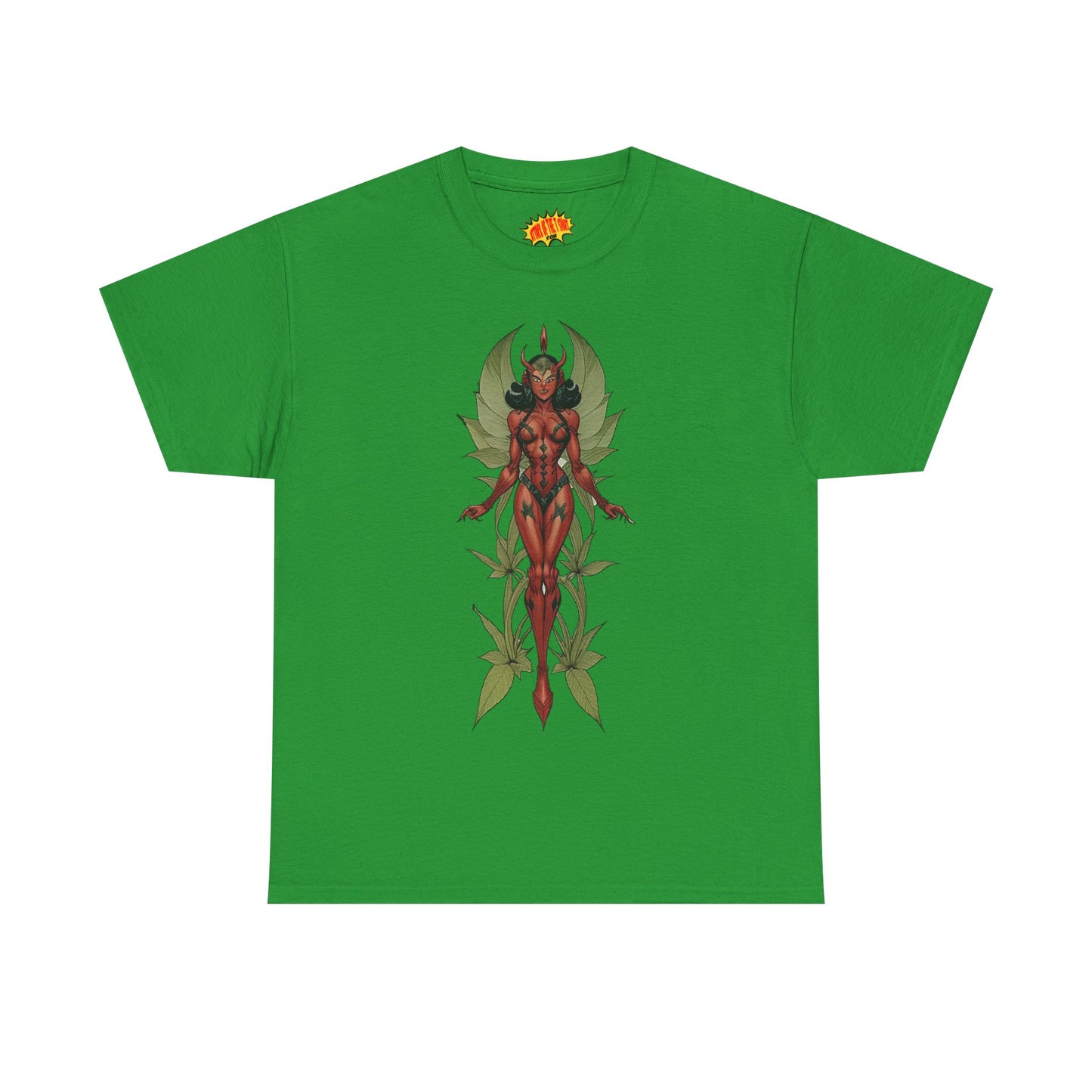 Flower Succubus Woman Fantasy Nature T-Shirt *Multiple Colors*