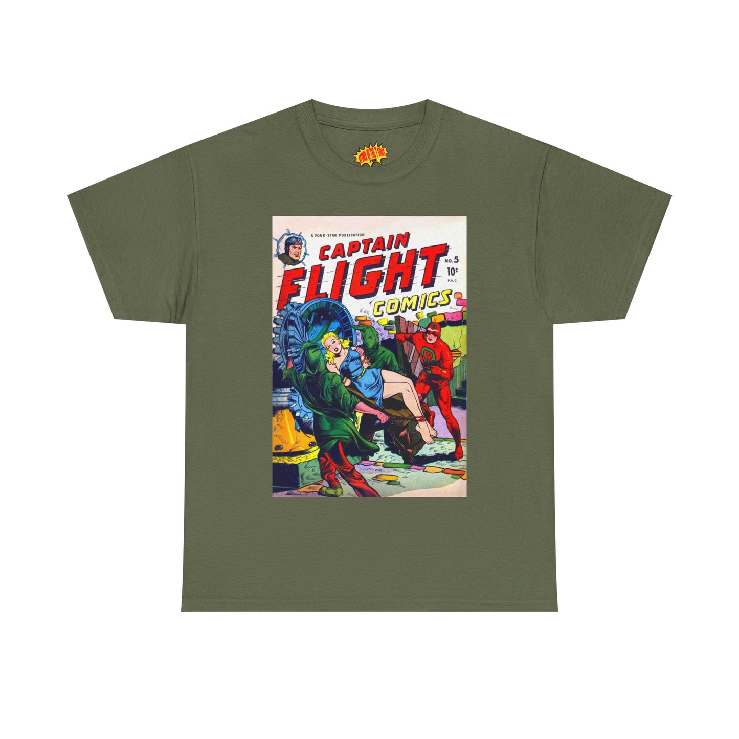Captain Flight No. 5 Comic Tee Shirt *Multiple Colors*