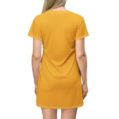 Exciting Comics #53 feat. Miss Masque T-Shirt Dress Yellow