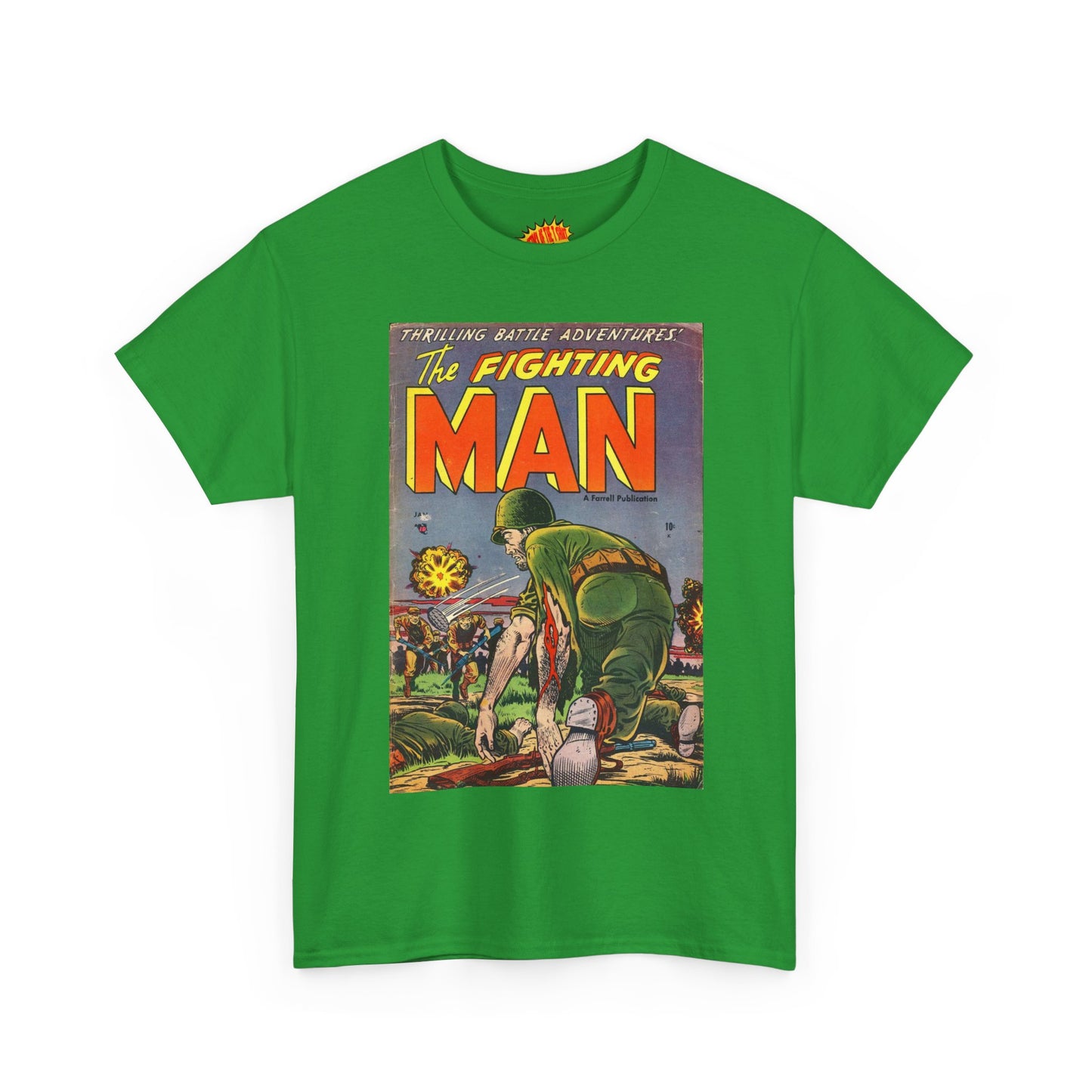 The Fighting Man January Comic Tee Shirt *Multiple Colors*