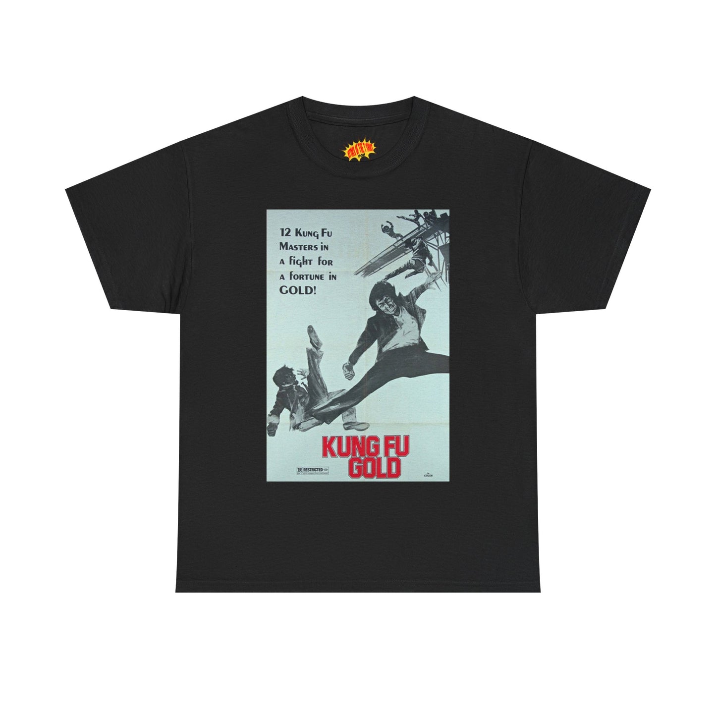 Kung Fu Gold Movie Poster T-Shirt *Multiple Colors*