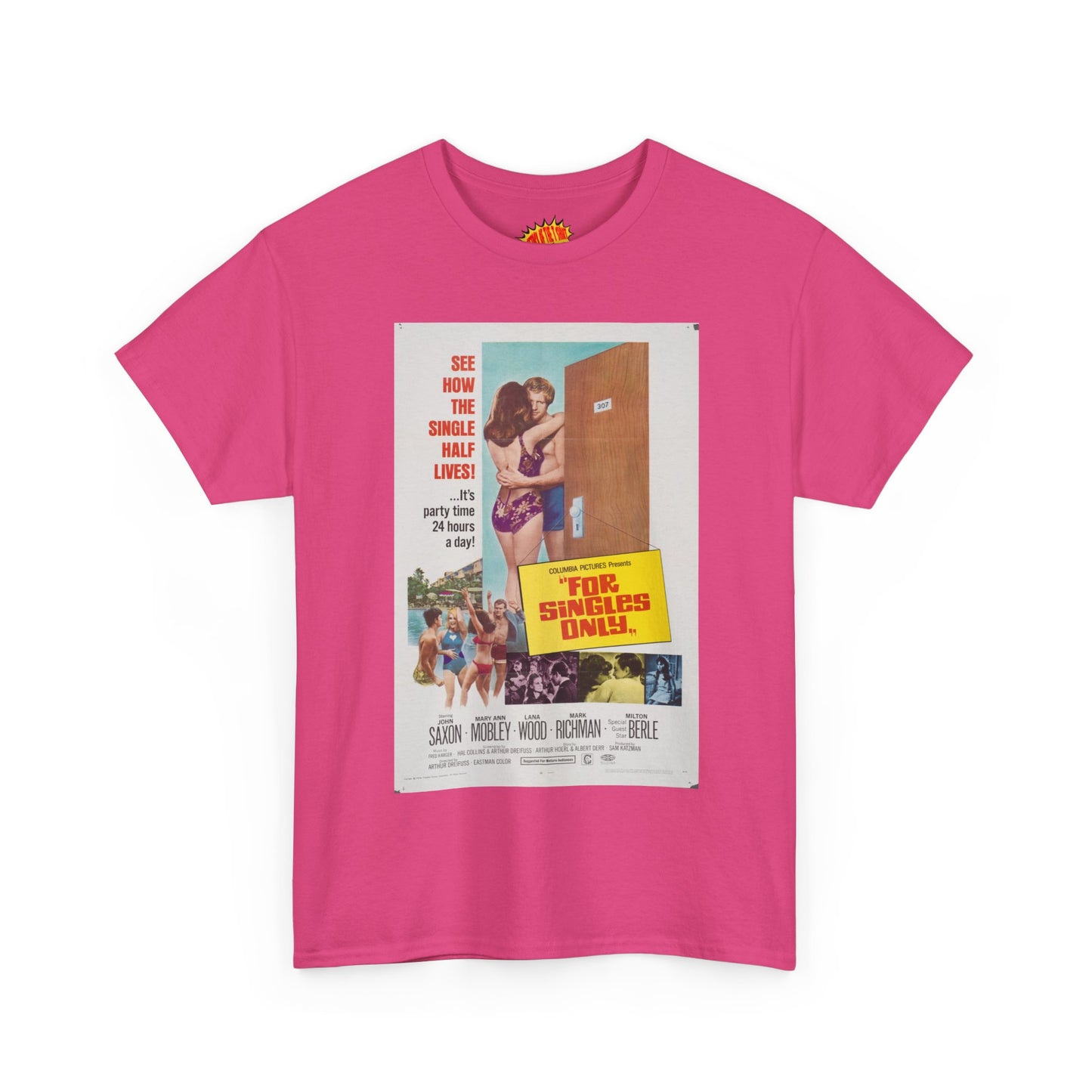 For Singles Only Movie Poster T-Shirt *Multiple Colors*