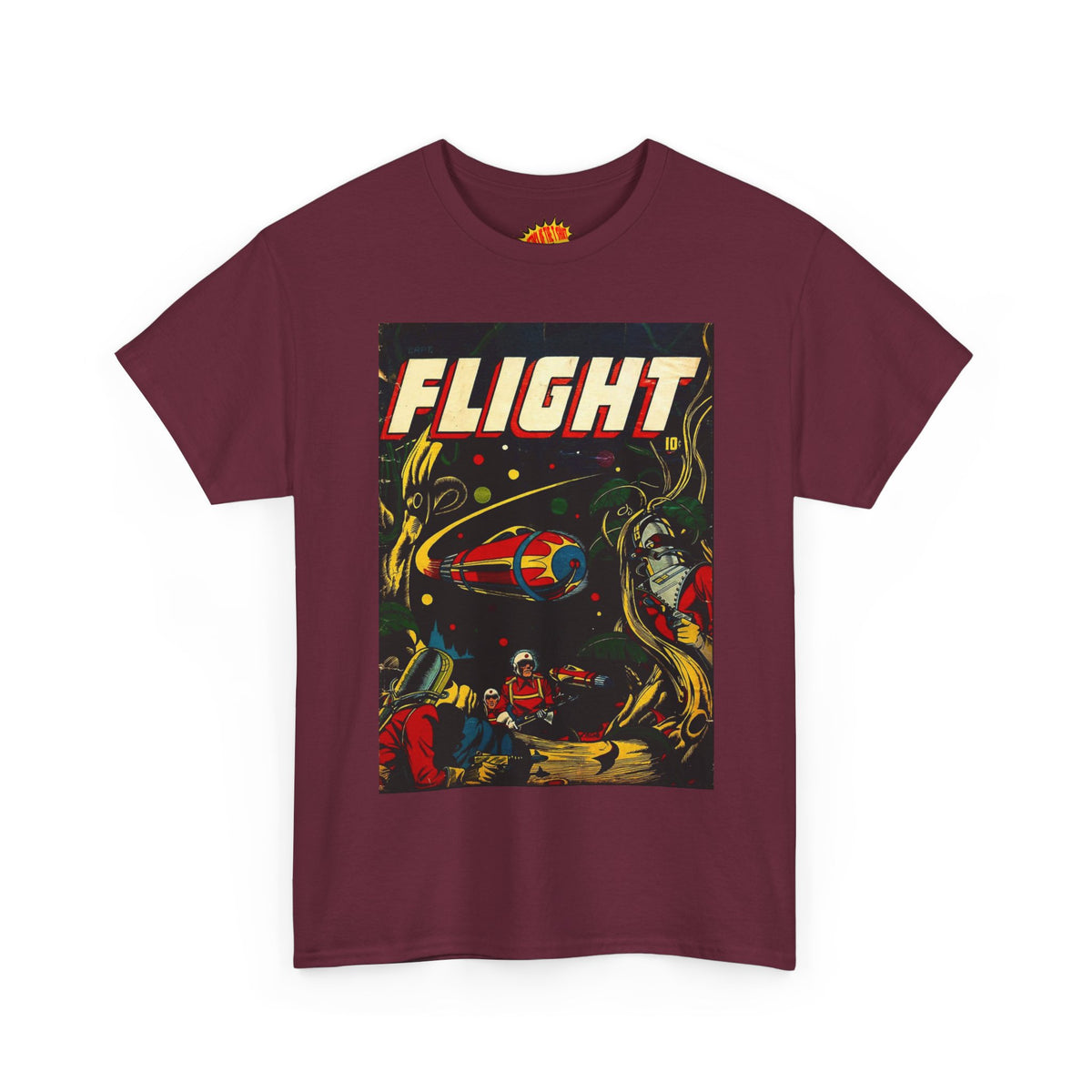 Captain Flight Comic Book Tee Shirt