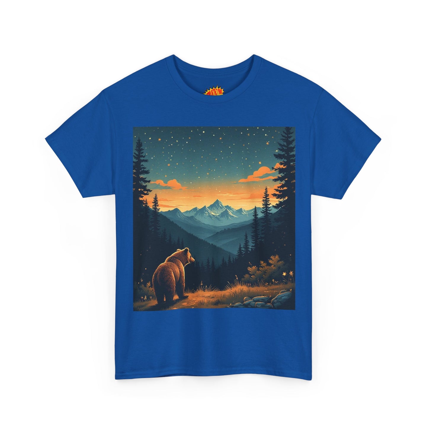 Mountain Bear Sunrise Scene T-Shirt *Multiple Colors*