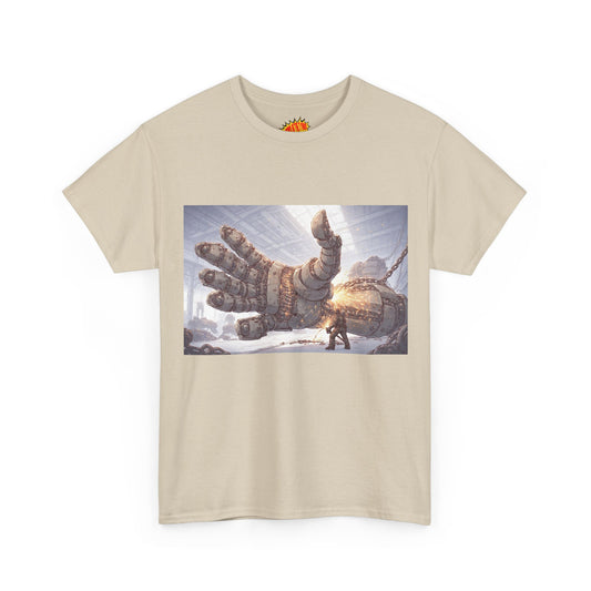 Anime Factory Welder w/Mech Robot Hand T-Shirt *Multiple Colors*