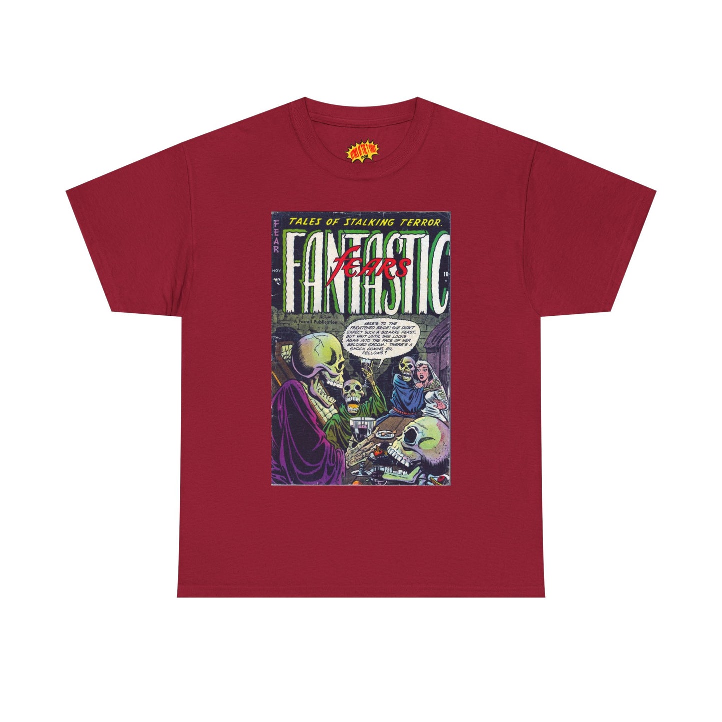 Fantastic Fears November Comic Tee Shirt *Multiple Colors*
