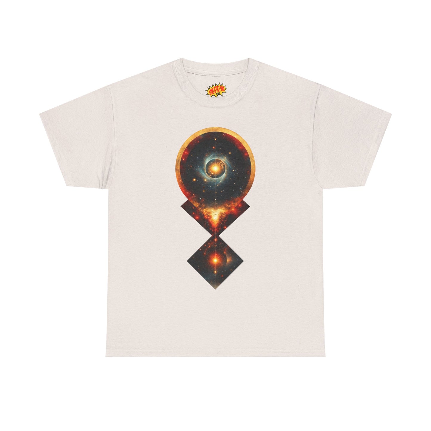 Geometric Space Nebula Graphic Art Tee Shirt *Multiple Colors*