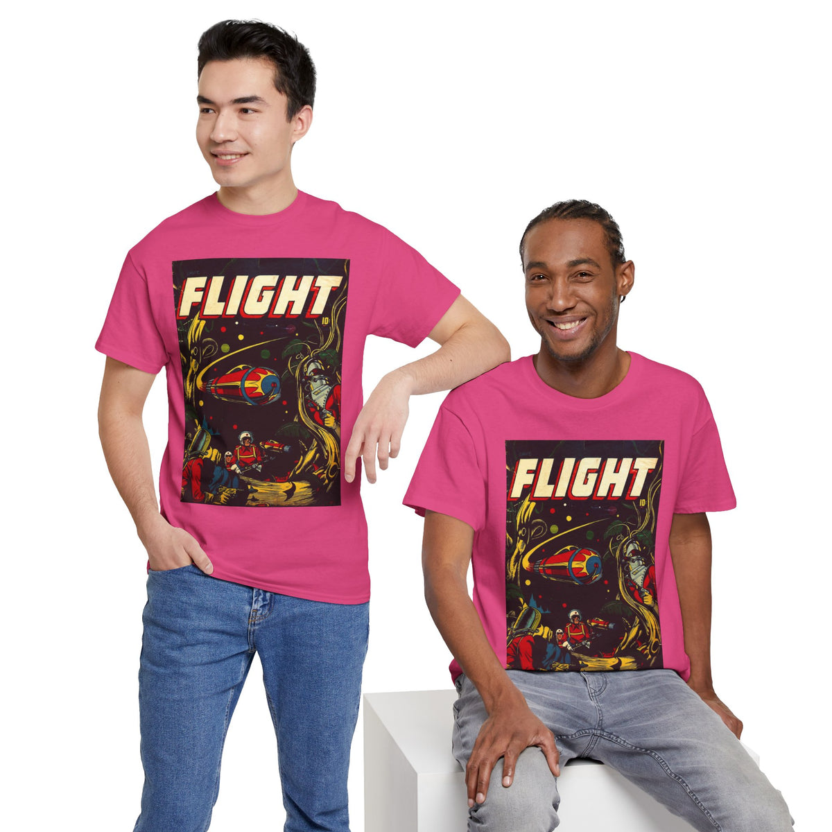 Captain Flight Comic Book Tee Shirt
