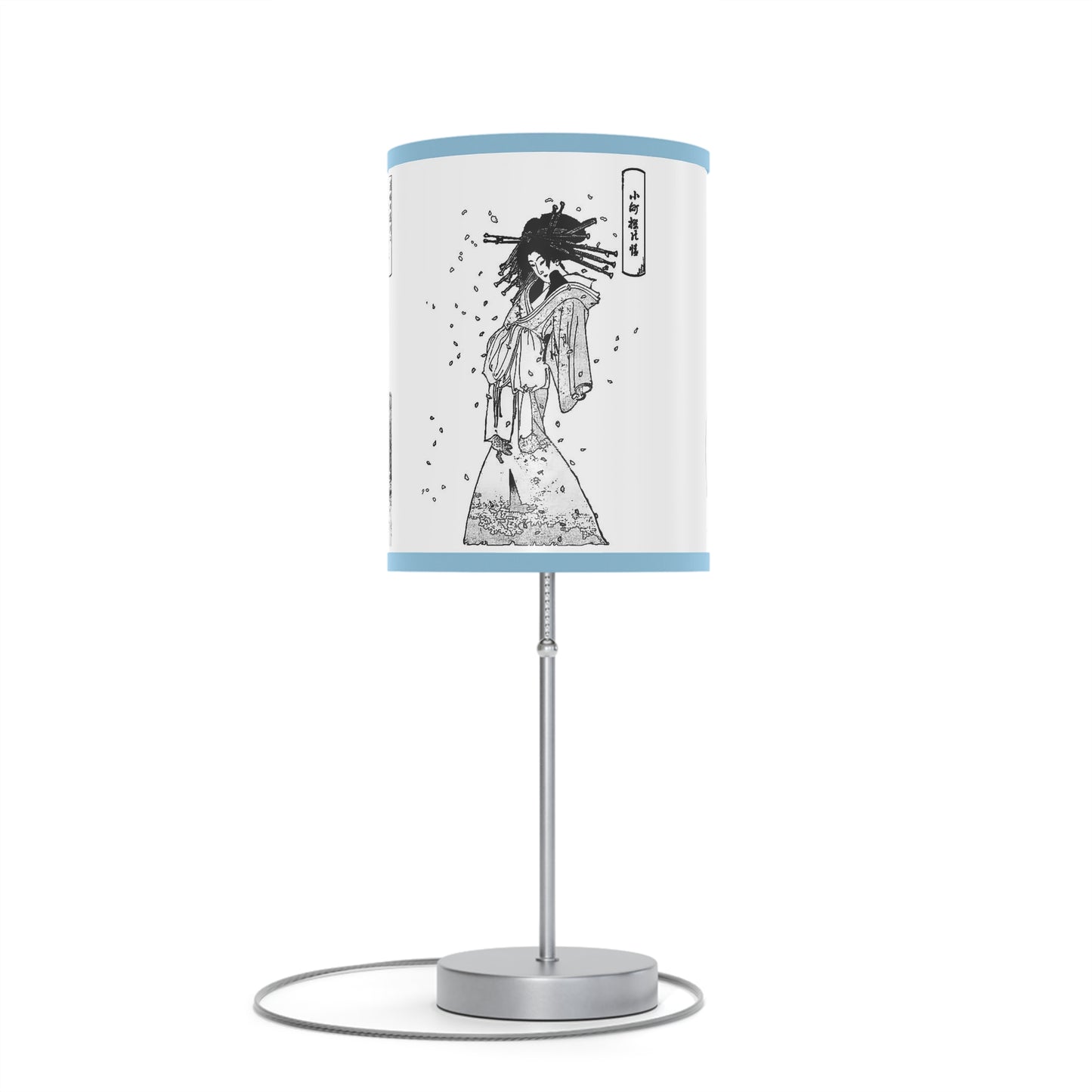 Japanese Woodcut Lamp