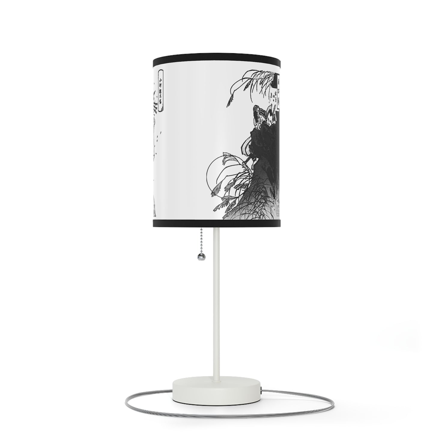 Japanese Woodcut Lamp