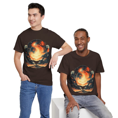 Moonscape w/Clouds Graphic Tee Shirt