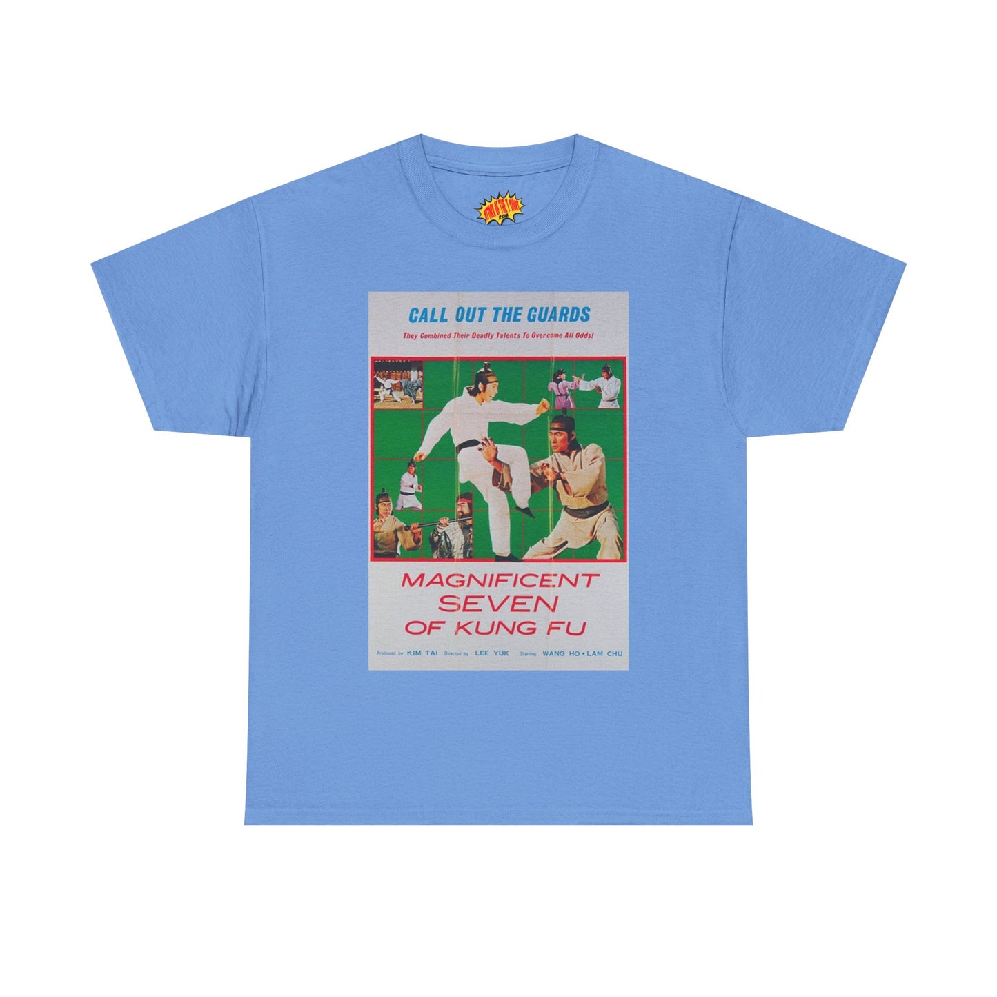Magnificent Seven of Kung-Fu Movie Poster T-Shirt *Multiple Colors*