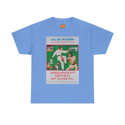 Magnificent Seven of Kung-Fu Movie Poster T-Shirt