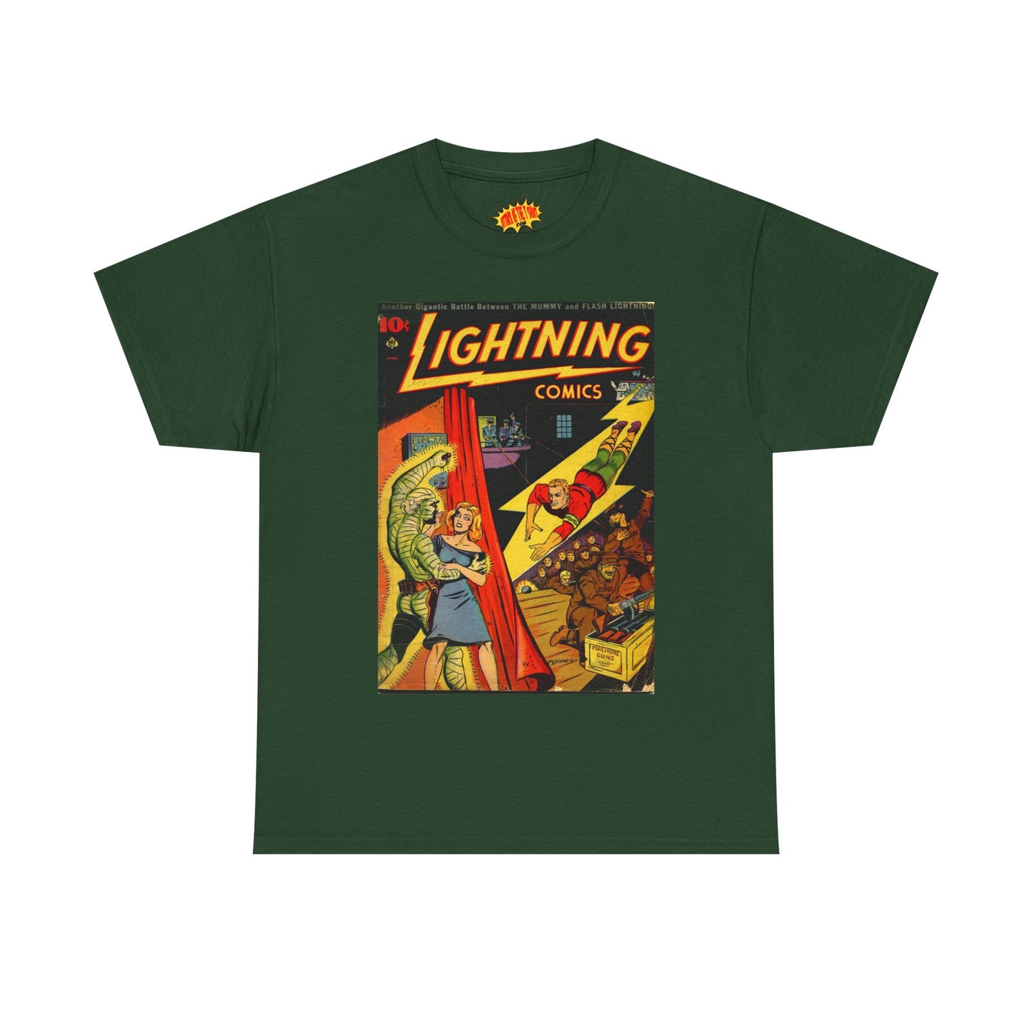 Lightning Comics April Comic Tee Shirt *Multiple Colors*