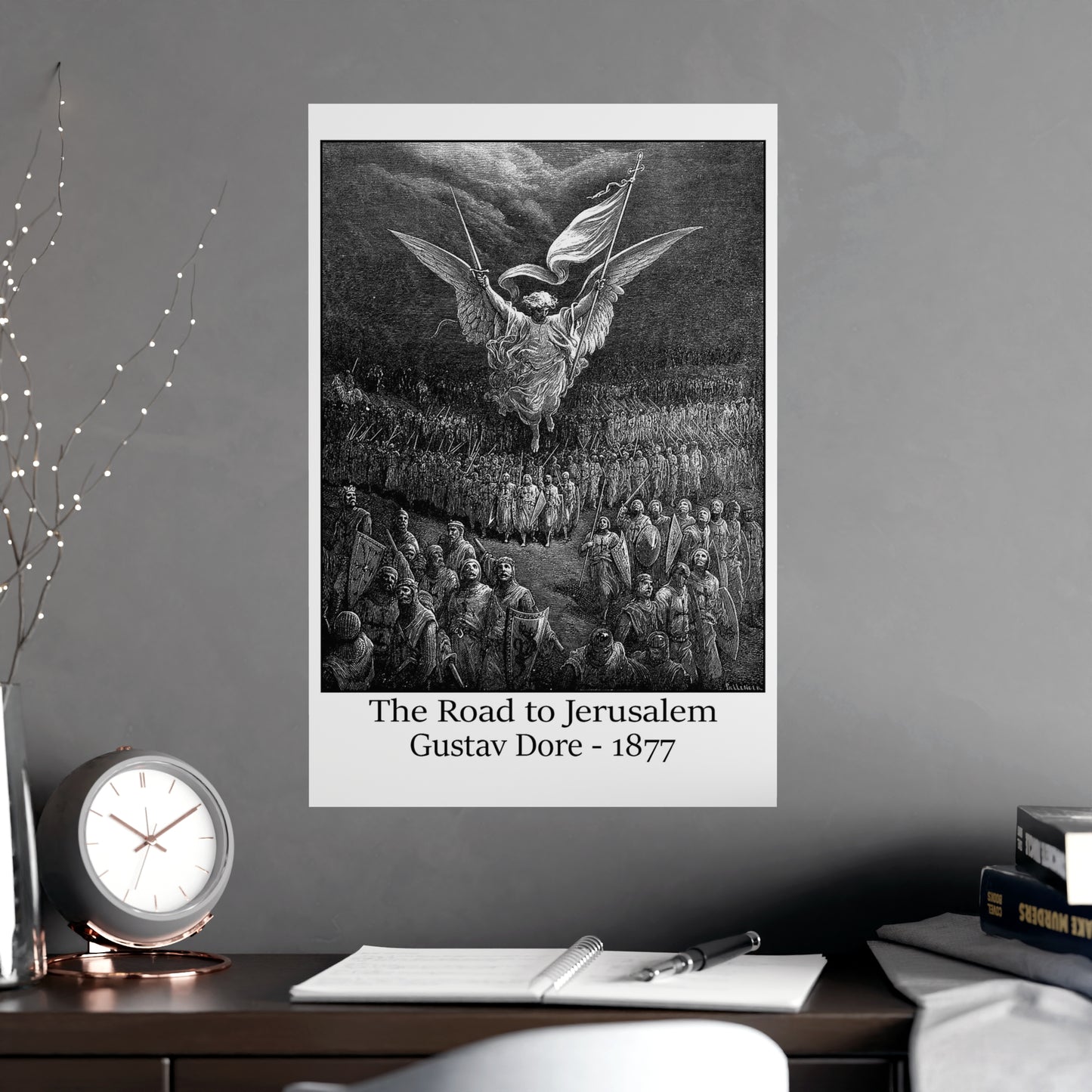 The Road to Jerusalem - Gustav Dore, 1877