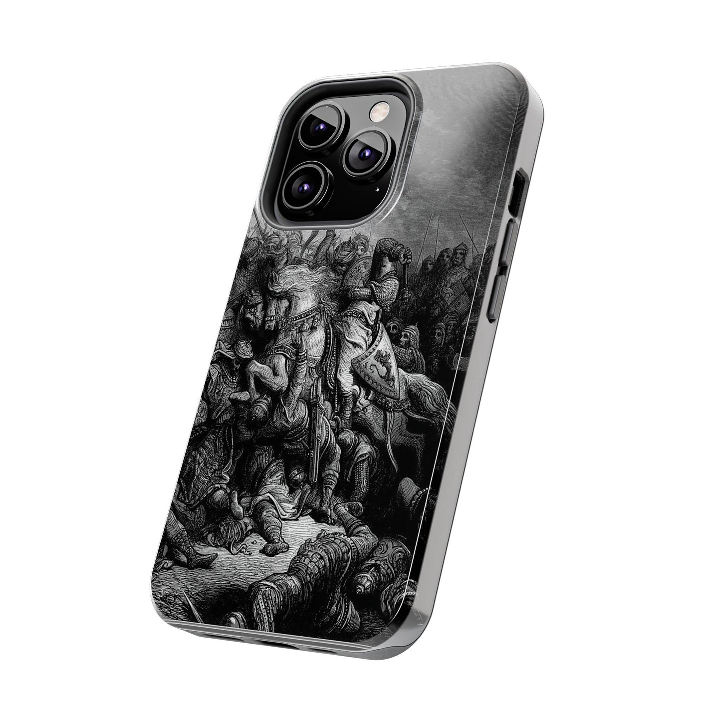 Richard and Saladin by Gustave Dore iPhone Case *Many Sizes Available*