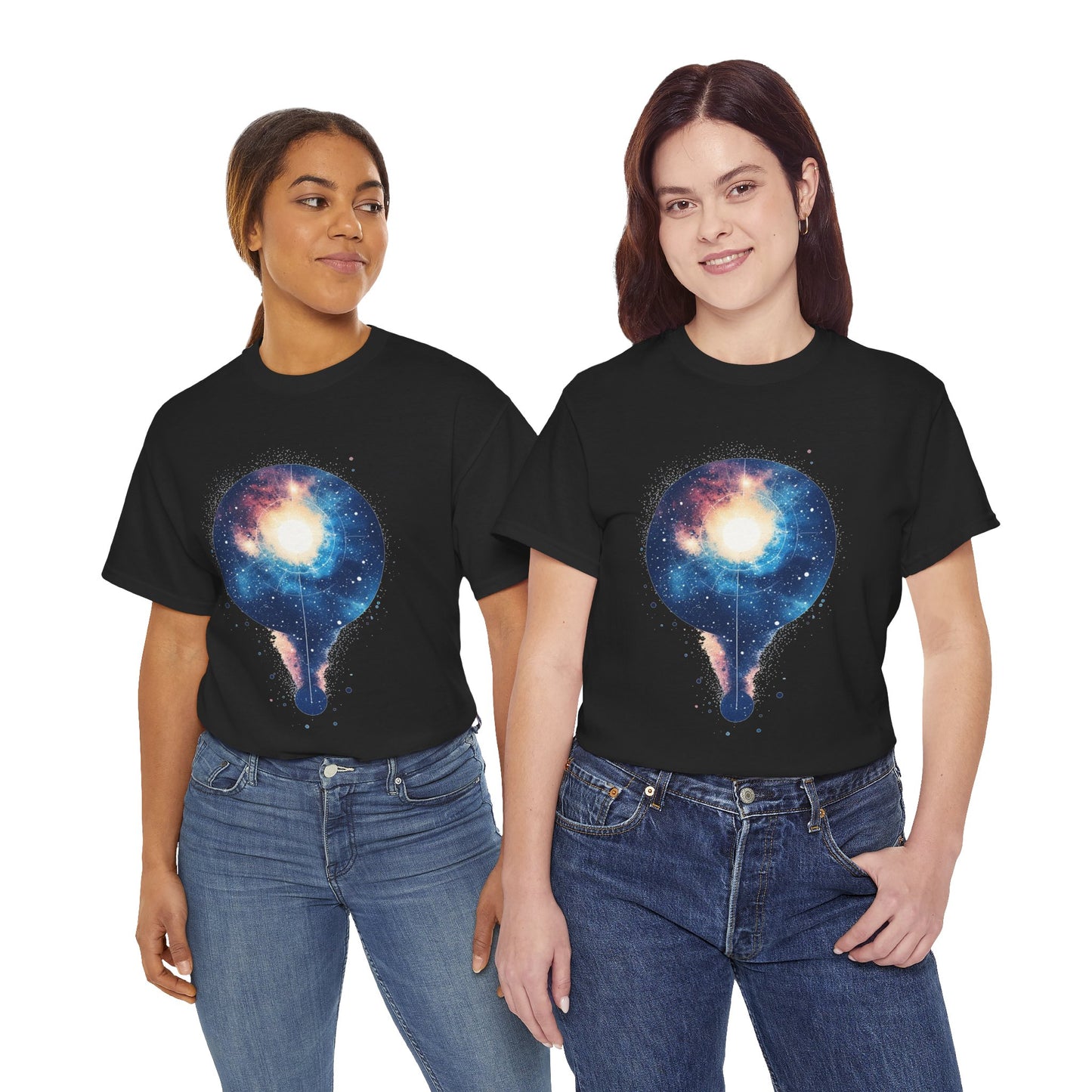 Star Galaxy Nebula Art Graphic Tee Shirt *Multiple Colors*