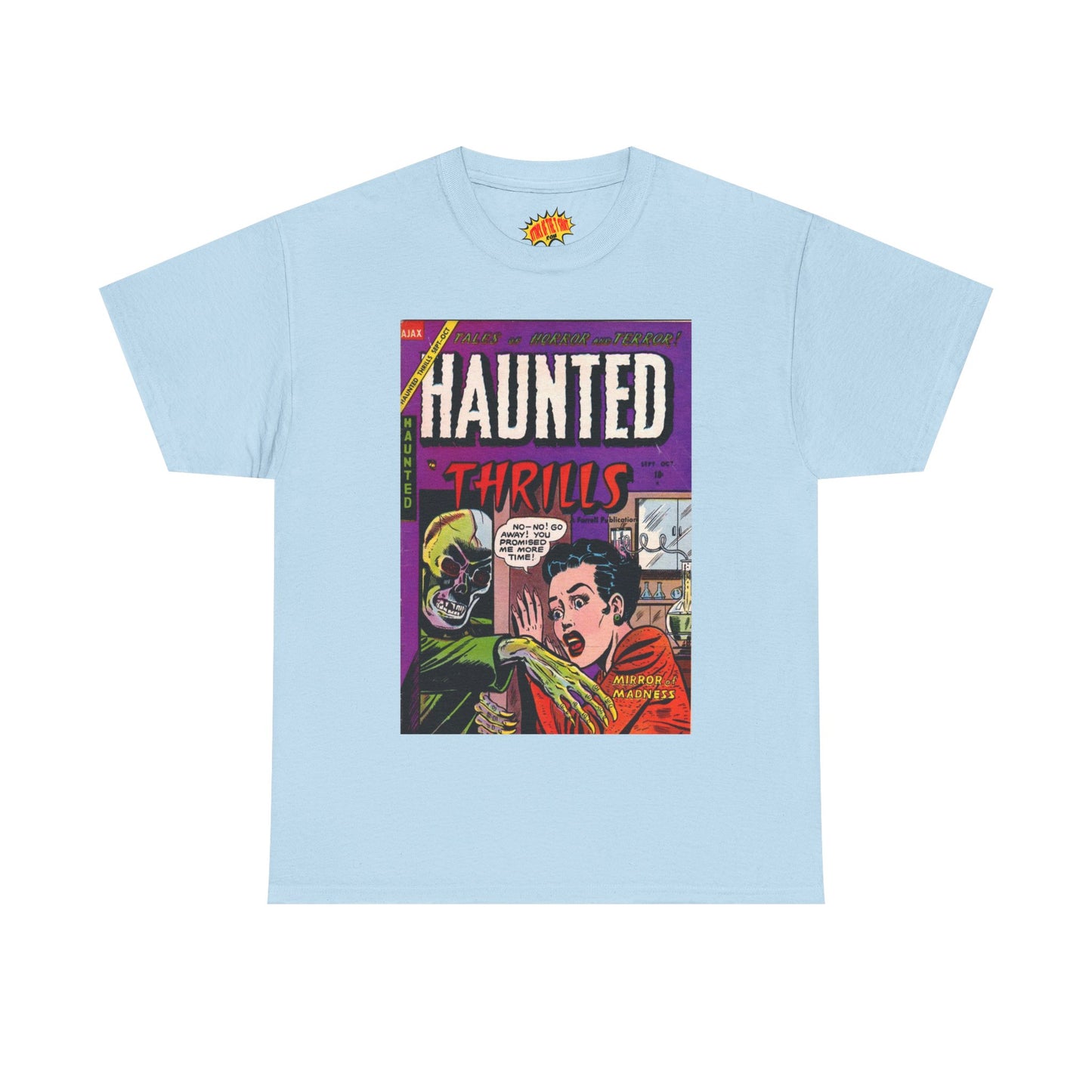 Haunted Thrills September - October Comic Tee Shirt *Multiple Colors*