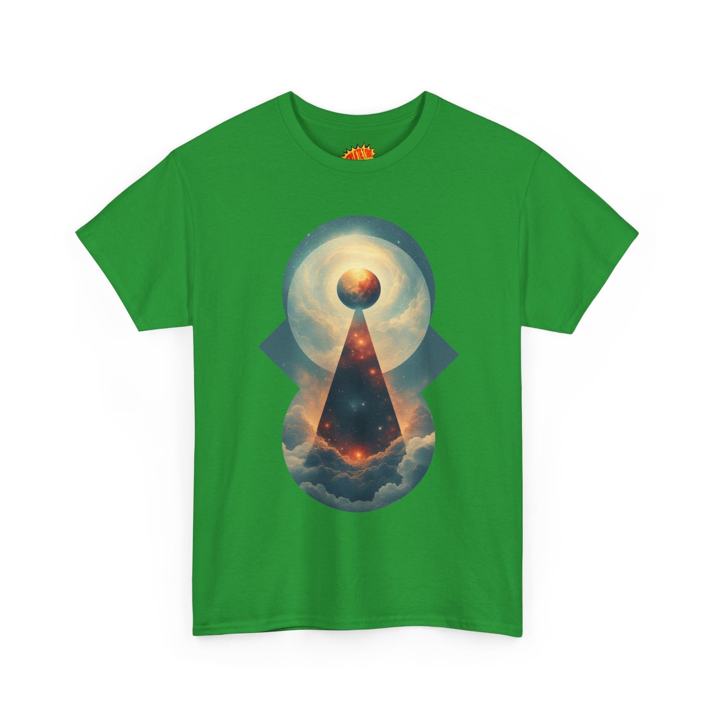 Geometric Galaxy Graphic Space Art Tee Shirt *Multiple Colors*