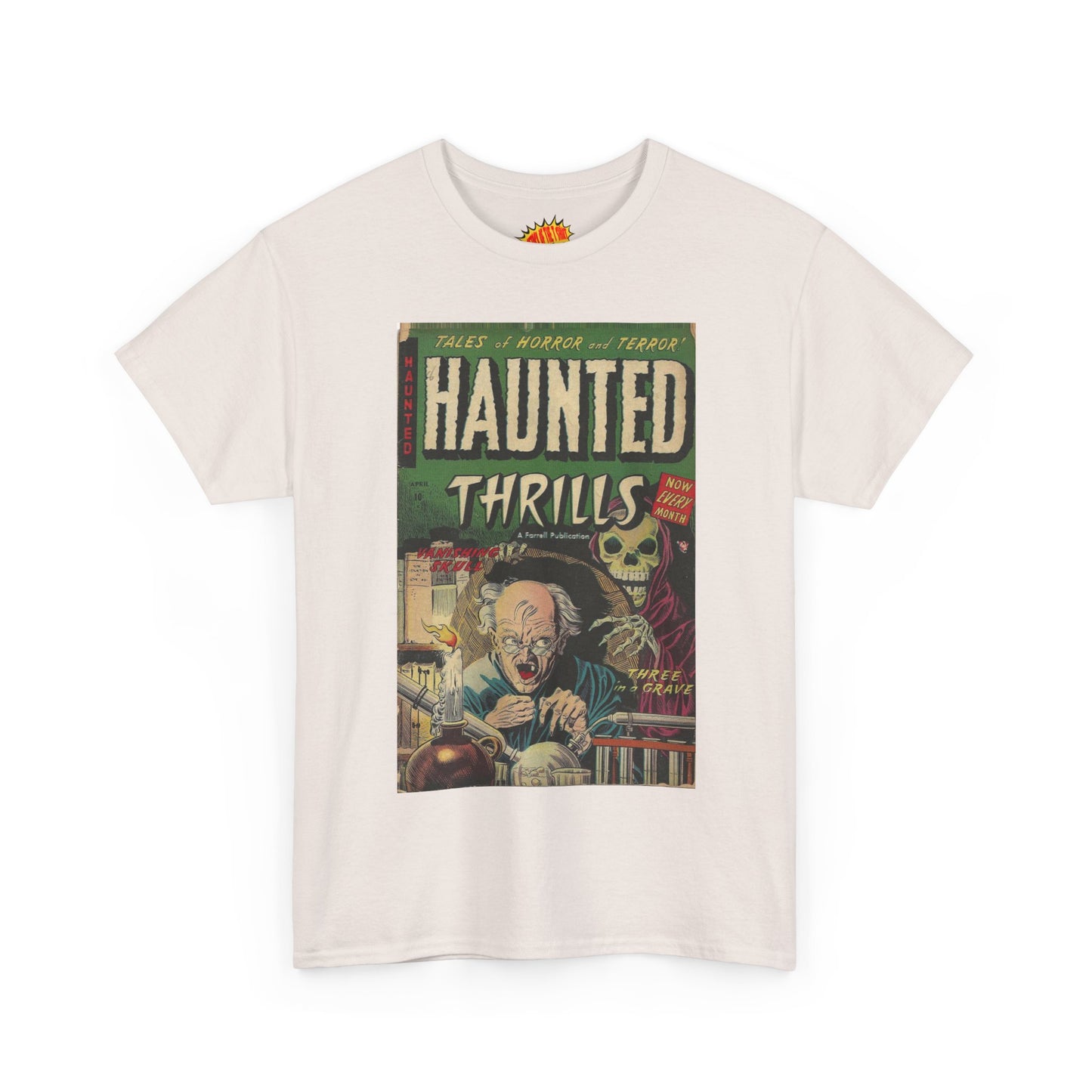Haunted Thrills April Comic Tee Shirt *Multiple Colors*