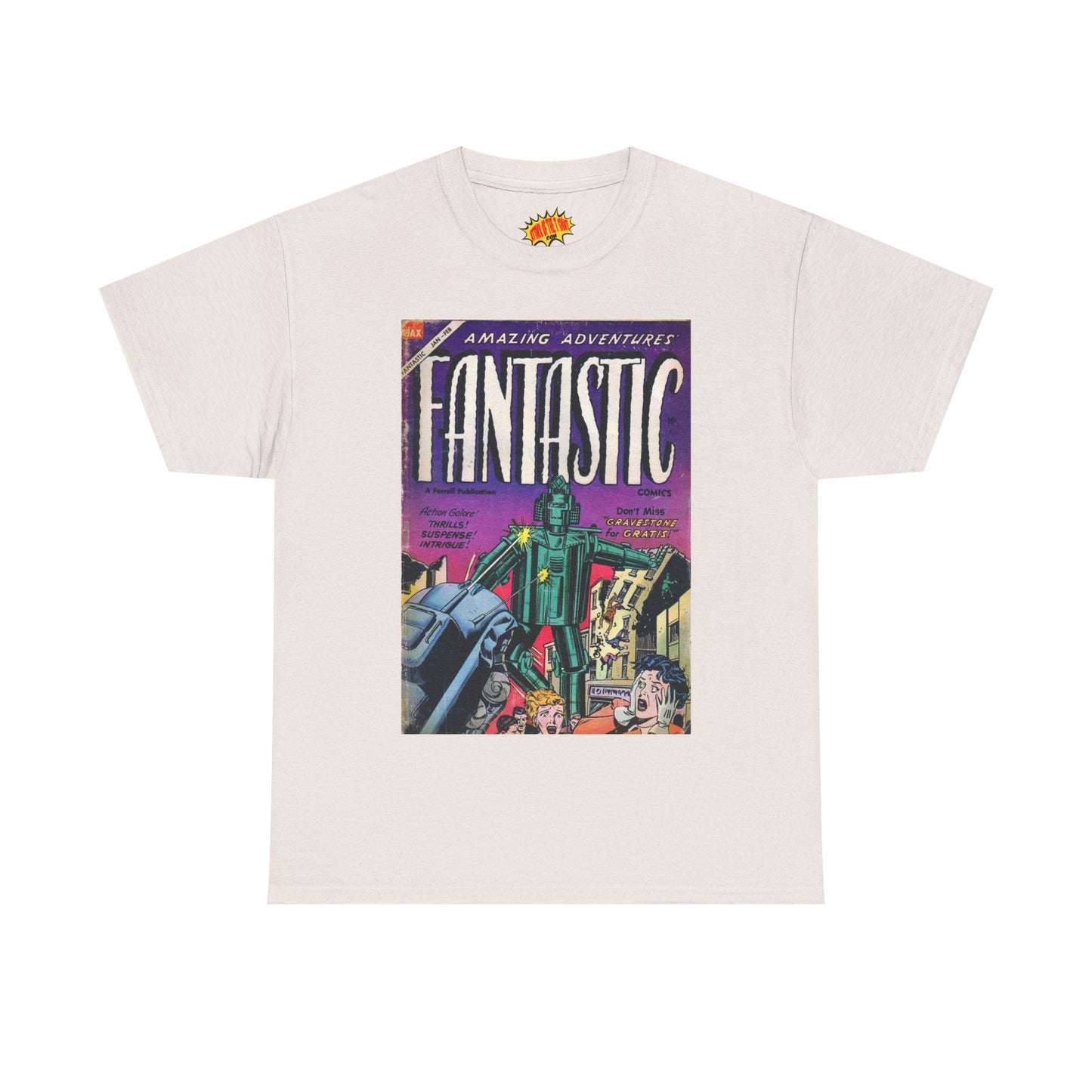 Fantastic January - February Comic Tee Shirt *Multiple Colors*