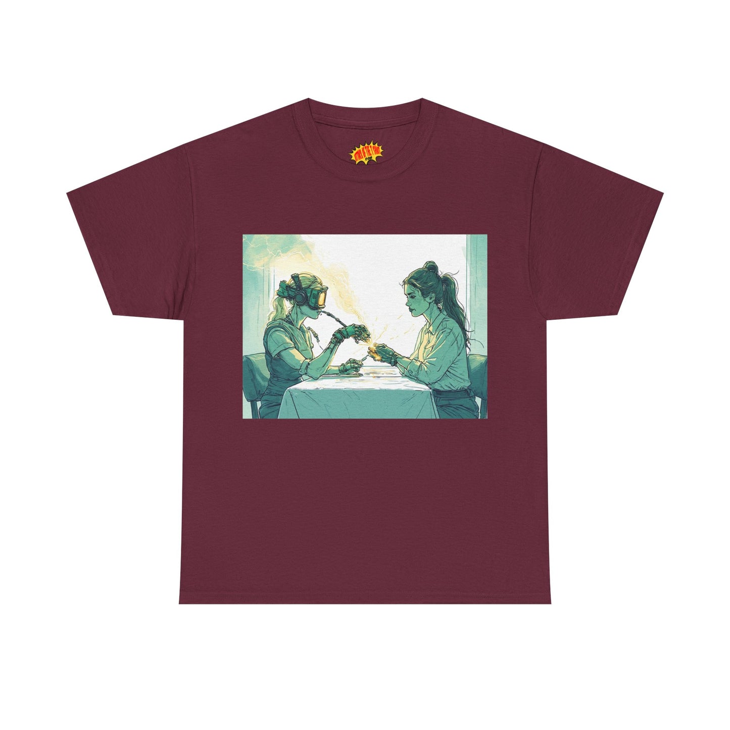 Robot Hands Manicure Scene T-Shirt *Multiple Colors*