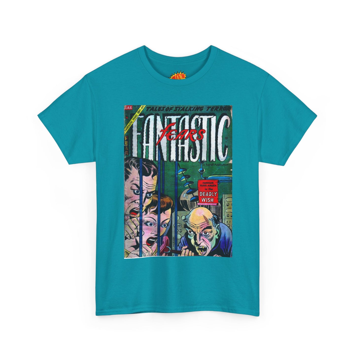 Fantastic Fears September - October Comic Tee Shirt *Multiple Colors*
