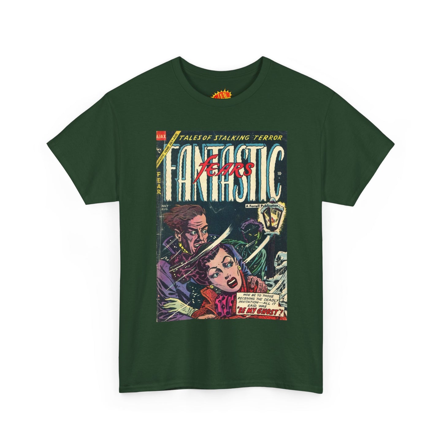 Fantastic Fears July - August Comic Tee Shirt *Multiple Colors*