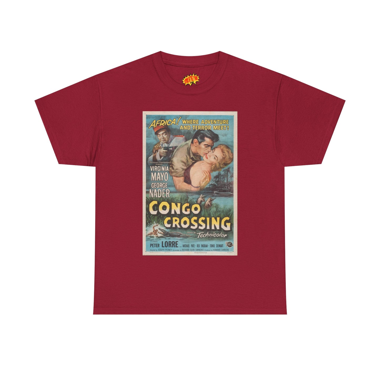 Congo Crossing Movie Poster T-Shirt *Multiple Colors*