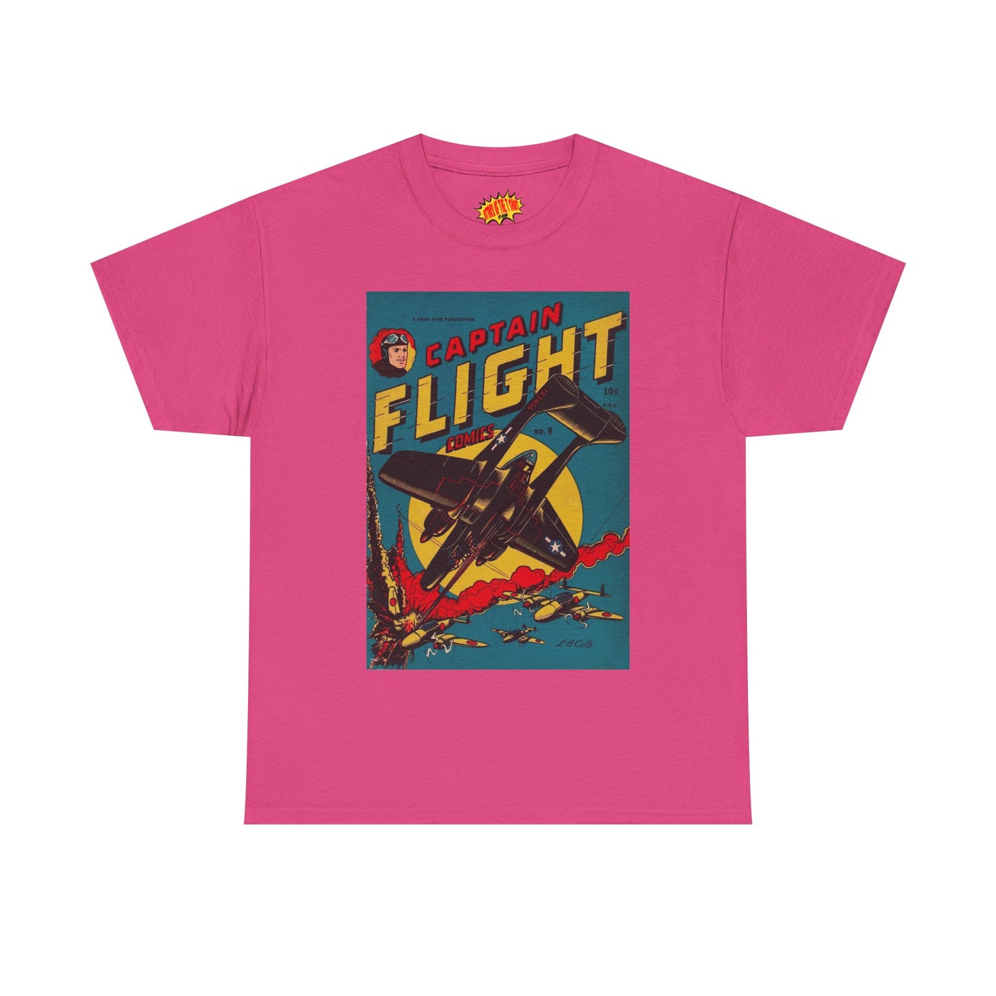 Captain Flight No. 9 Comic Tee Shirt *Multiple Colors*