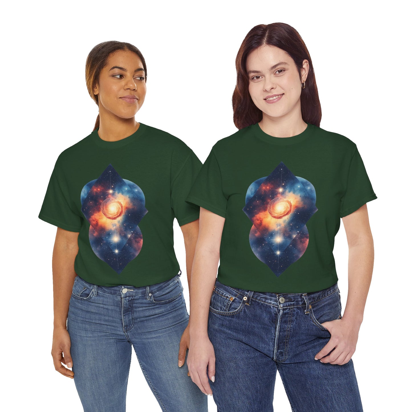 Double Diamond Nebula Graphic Space Art Tee Shirt *Multiple Colors*