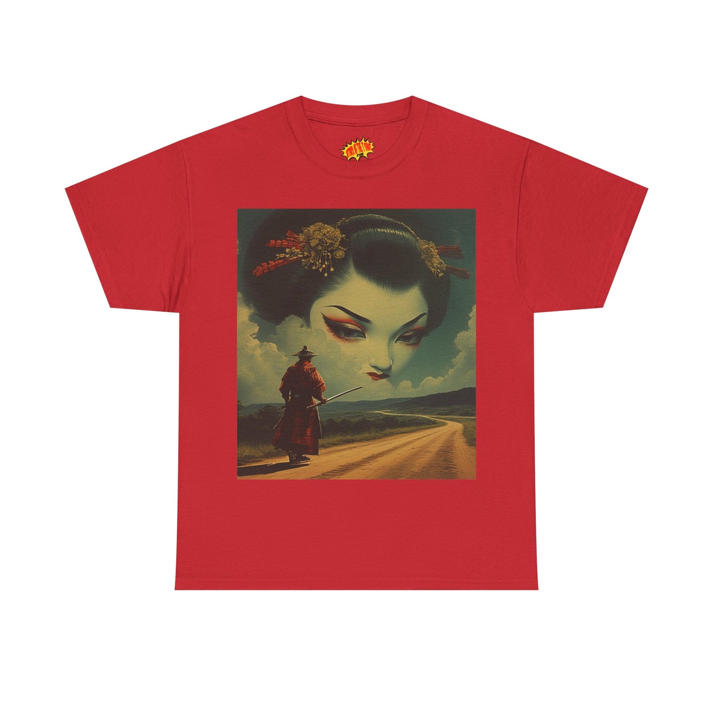 Travelling Samurai w/Sky Woman T-Shirt *Multiple Colors*