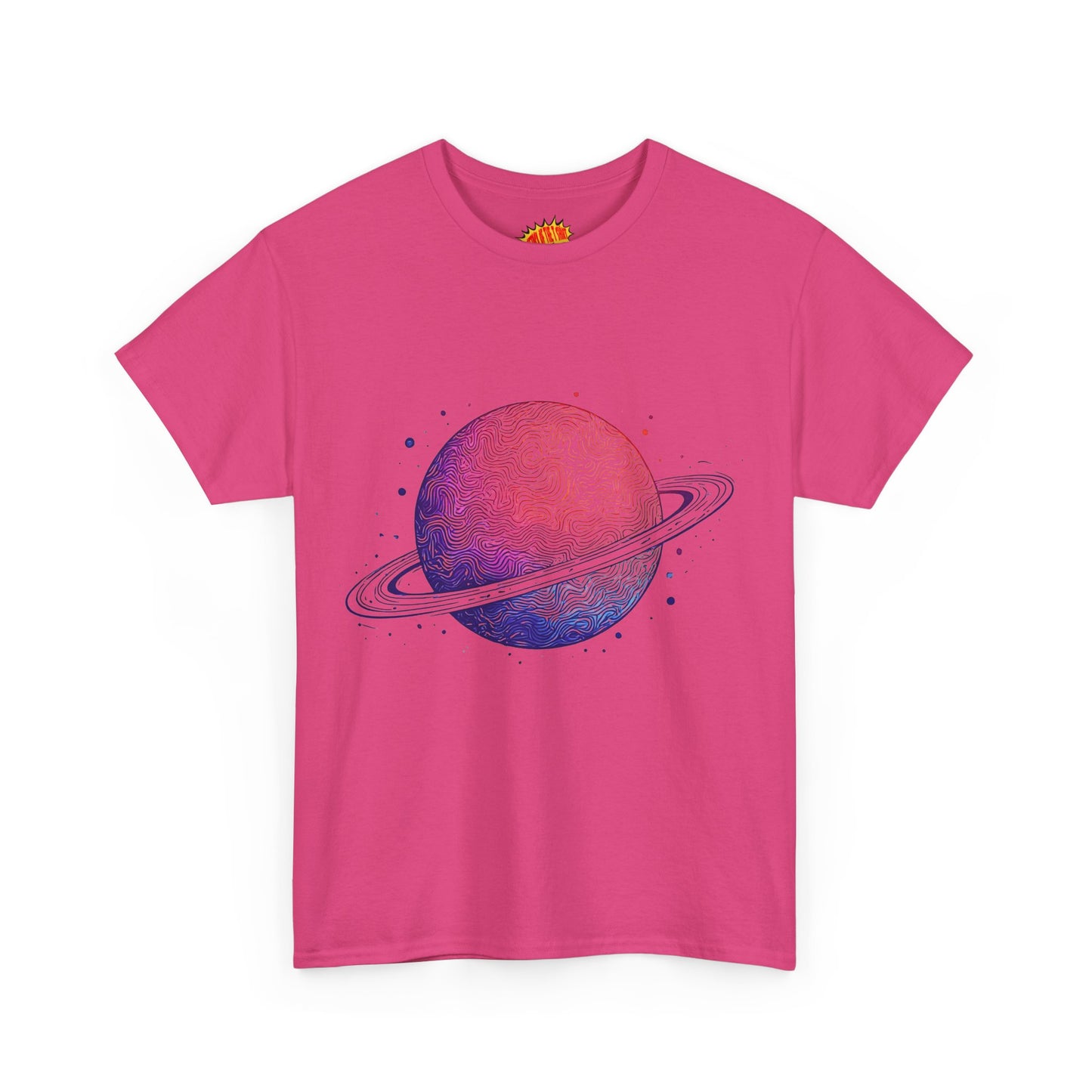 Space Art Ringed Planet Graphic Tee Shirt *Multiple Colors*