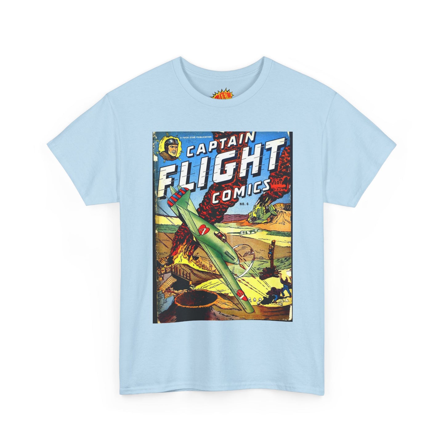 Captain Flight No. 6 Comic Tee Shirt *Multiple Colors*