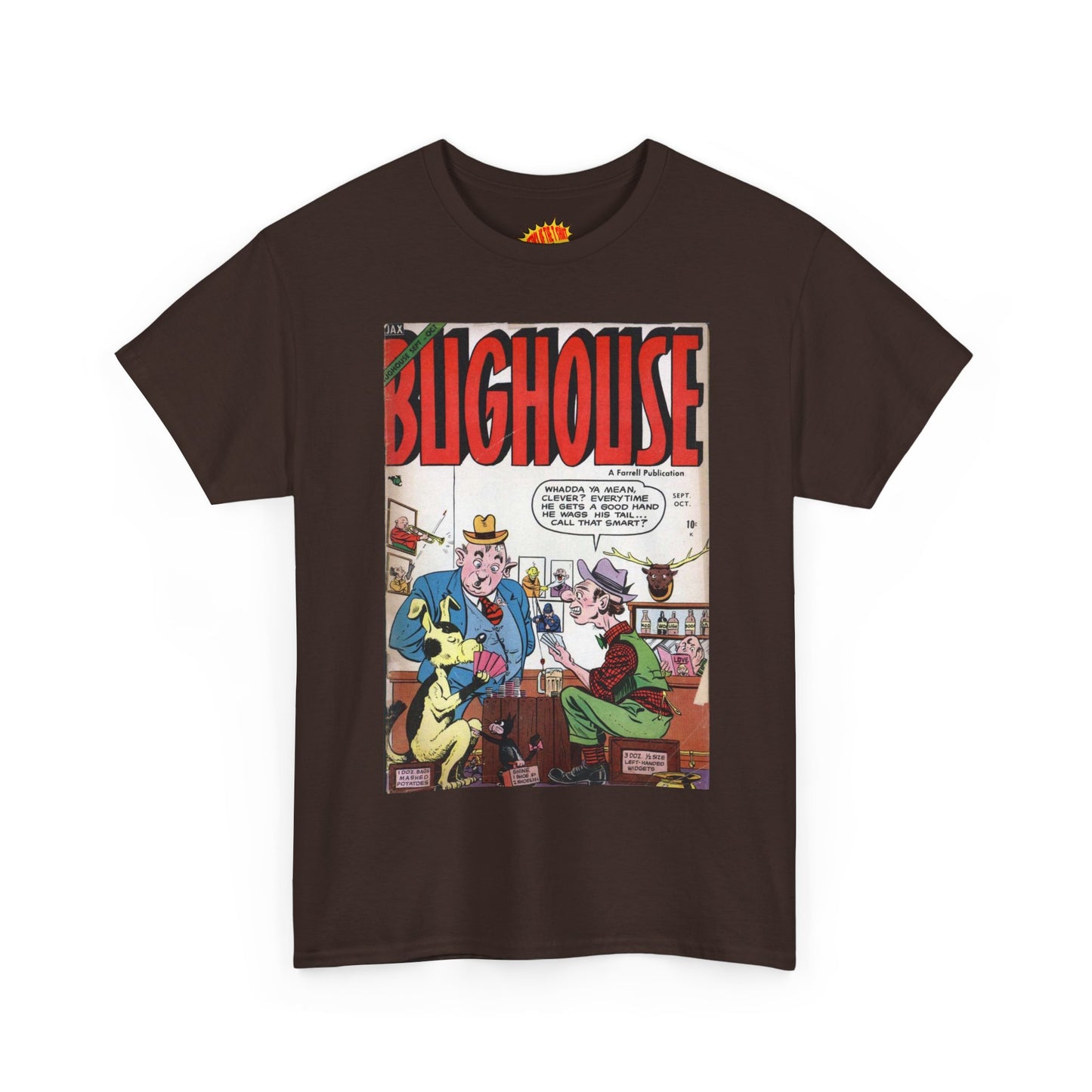Bughouse September - October Comic Tee Shirt *Multiple Colors*