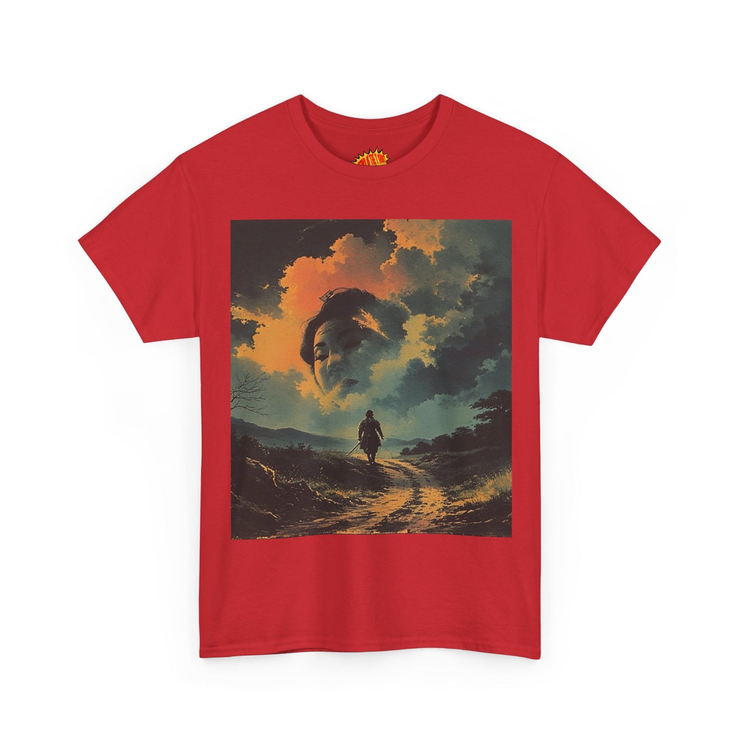 Travelling Samurai w/Cloud Geisha T-Shirt *Multiple Colors*
