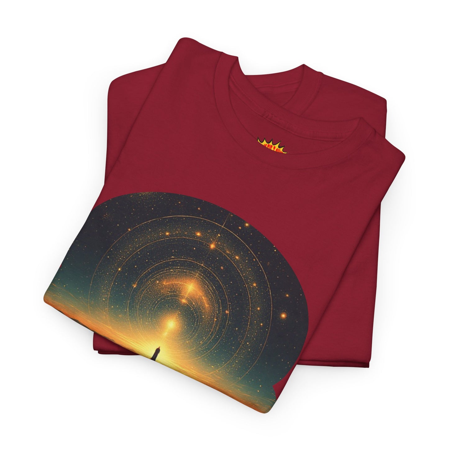 Cosmic Path Space Graphic Art Tee Shirt *Multiple Colors*