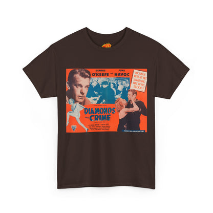 Diamonds and Crime Movie Poster T-Shirt