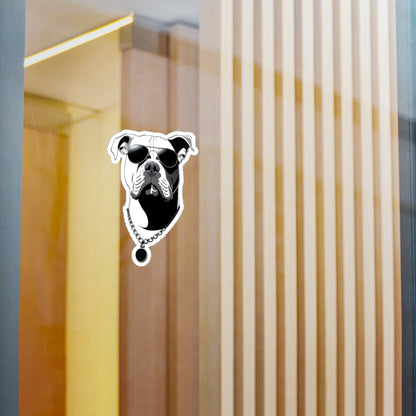 Dog with Sunglasses Durable Vinyl Decal Sticker
