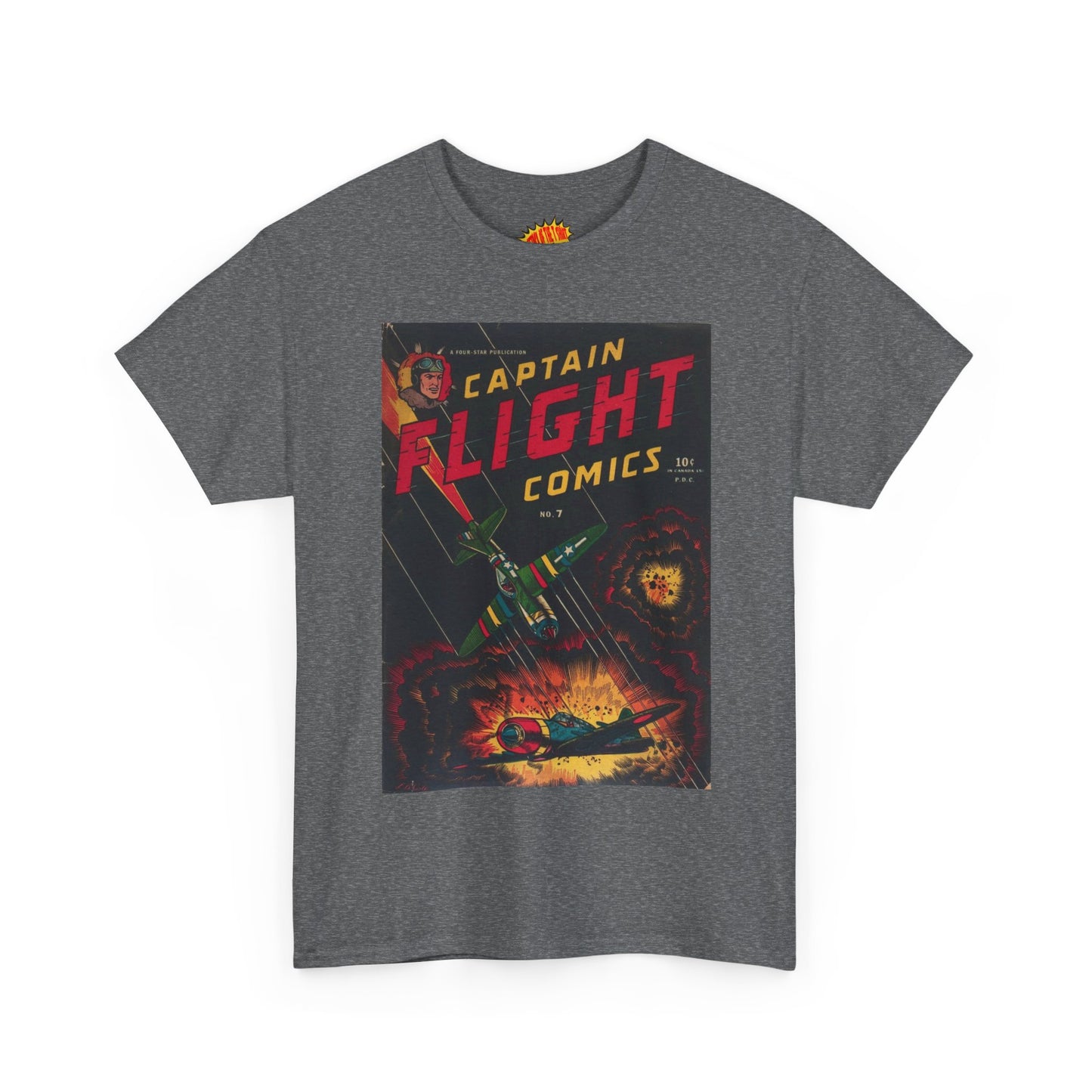 Captain Flight No. 7 Comic Tee Shirt *Multiple Colors*