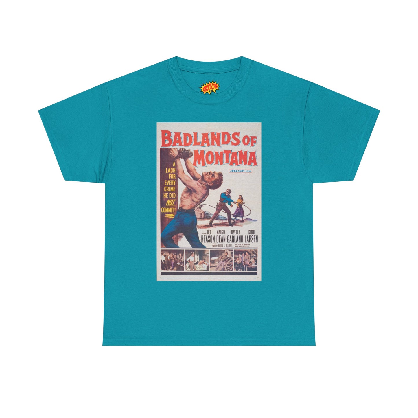 Badlands of Montana Movie Poster T-Shirt *Multiple Colors*