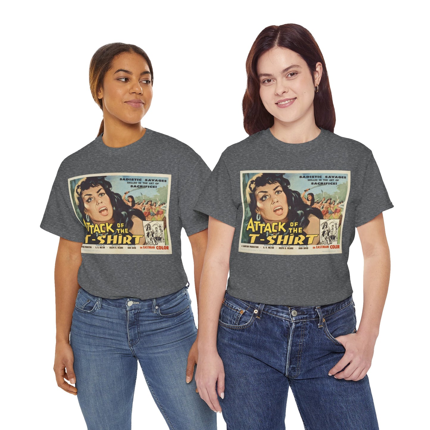Attack of the T-Shirt Movie Poster T-Shirt