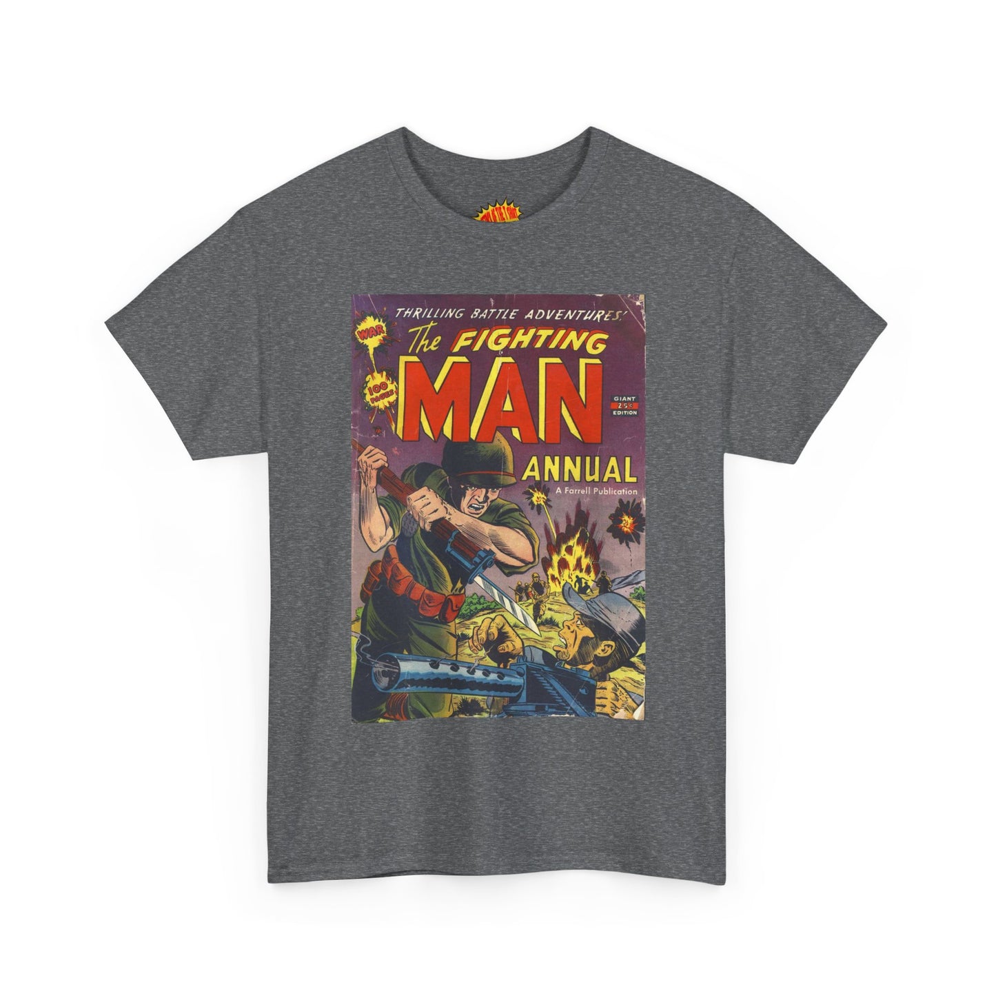 The Fighting Man Annual Comic Tee Shirt *Multiple Colors*